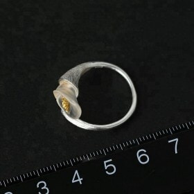 Fashion-Calla-Lily-Flower-925-silver-ring (5)